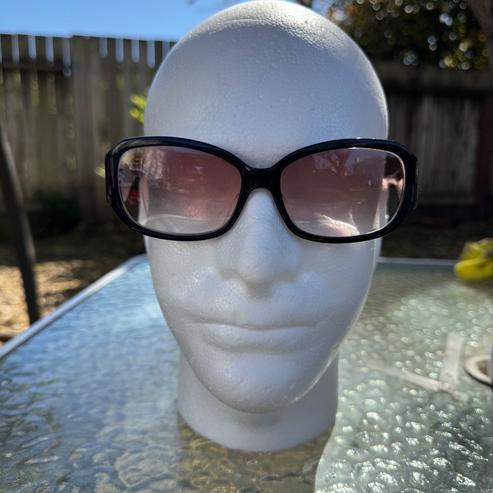 Coach Whitney S495 Black Rectangular Sunglasses w… - image 2